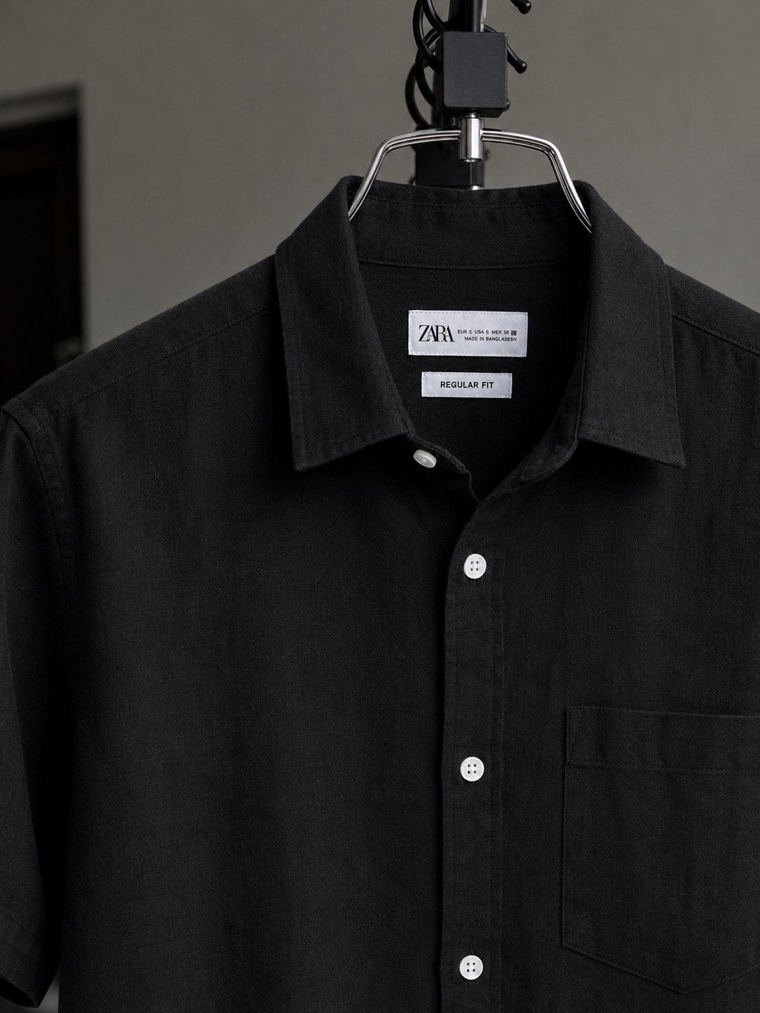 als 1 | striped half sleeve shirt